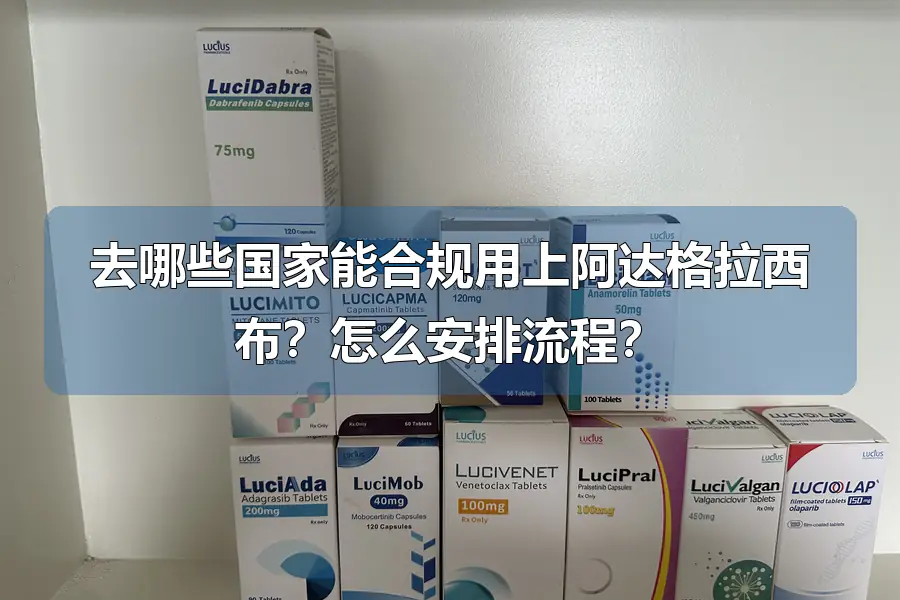 去哪些国家能合规用上阿达格拉西布？怎么安排流程？